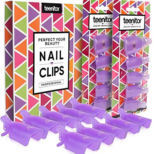 Acrylic Nail Polish Remover Clips