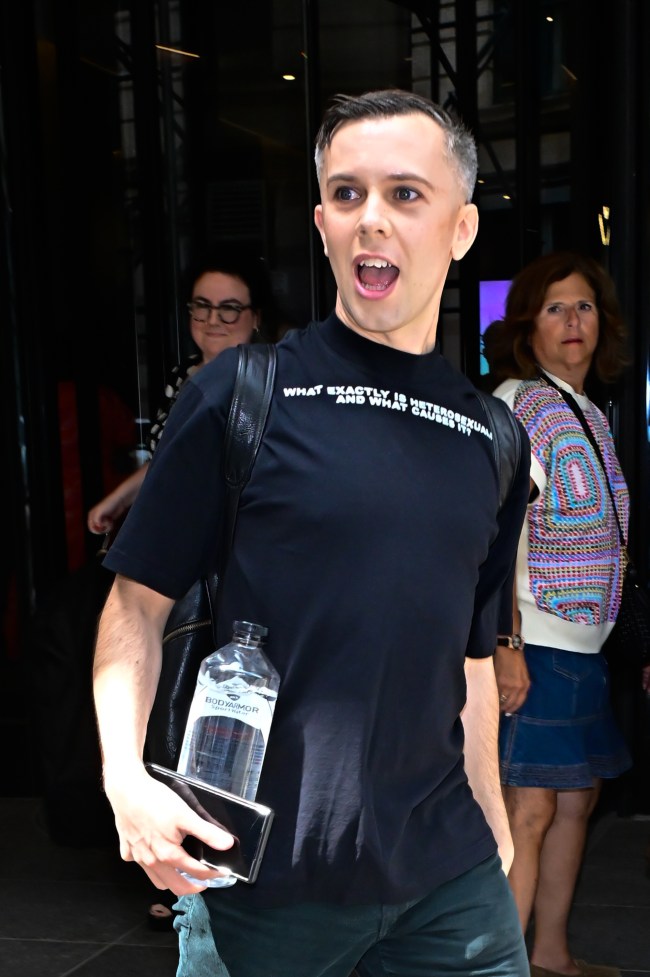 Cole Escola is seen in Soho on July 31, 2024 in New York City.