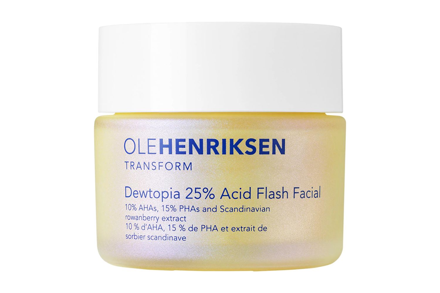 Sephora Ole Henriksen Dewtopia 25% AHA + PHA Flash Facial Exfoliating Face Mask