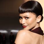 Zendaya Continued Her Goth Streak With a Vampy Makeup Moment