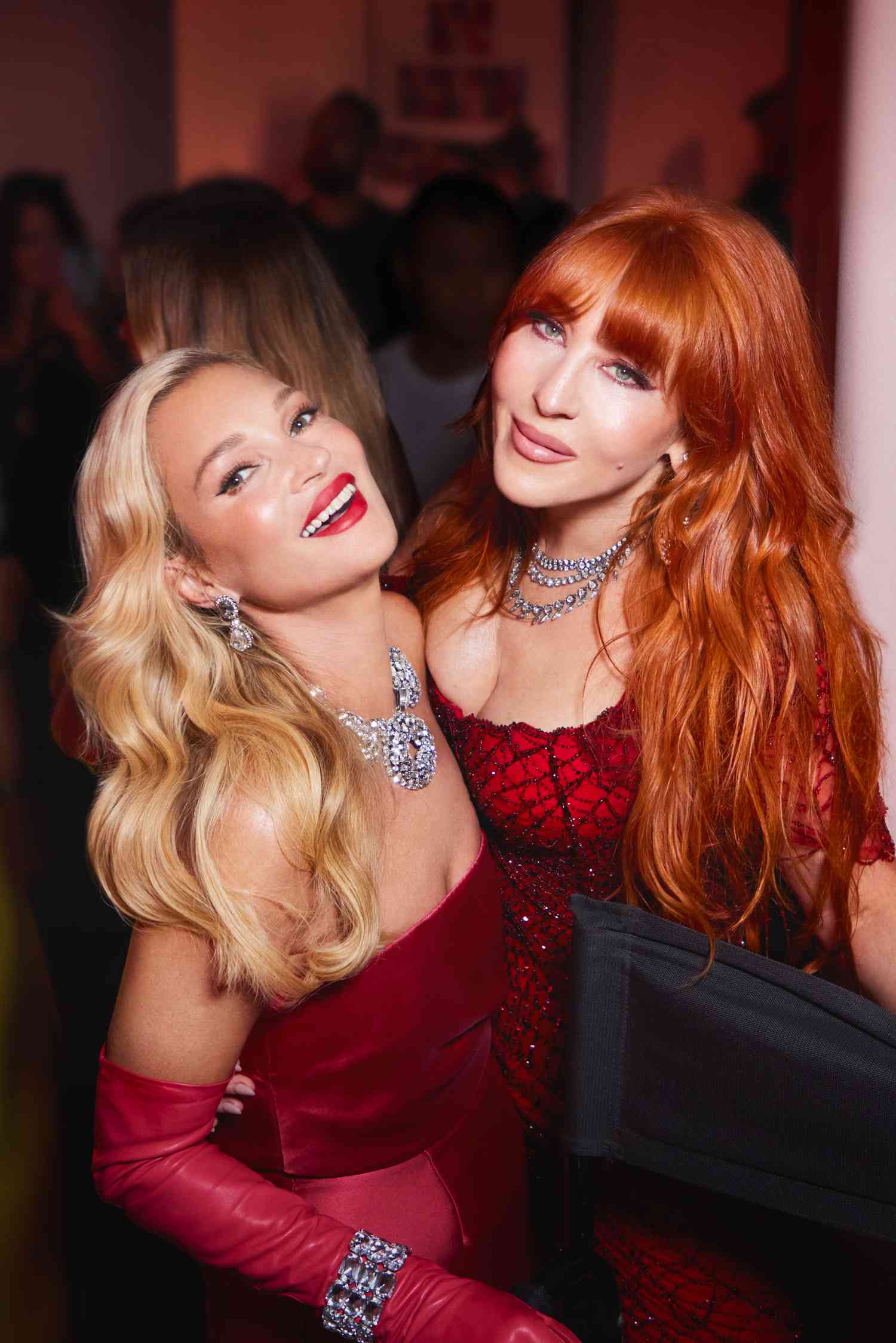 Kate Moss and Charlotte Tilbury