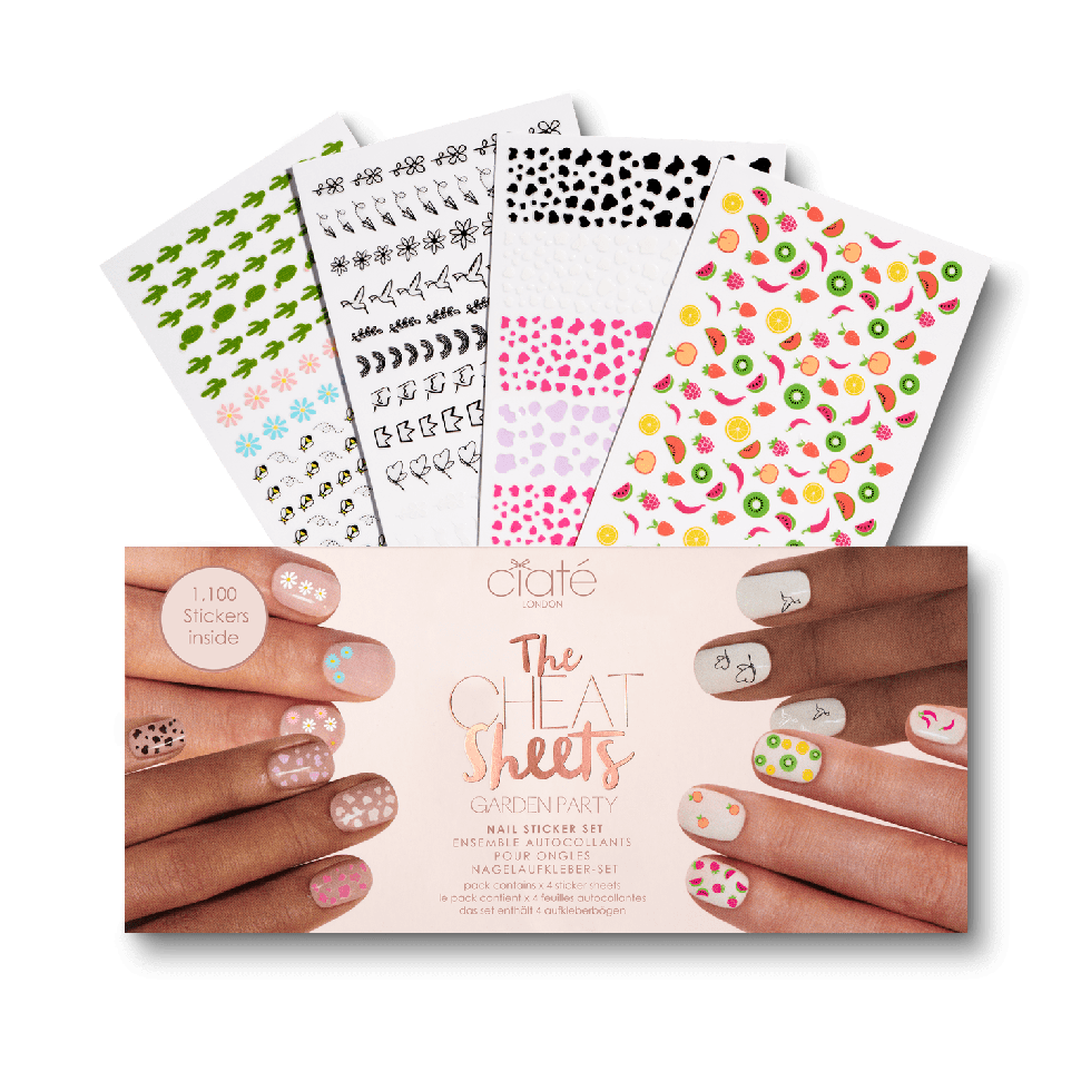 The Cheat Sheets Nail Stickers in Garden Party 