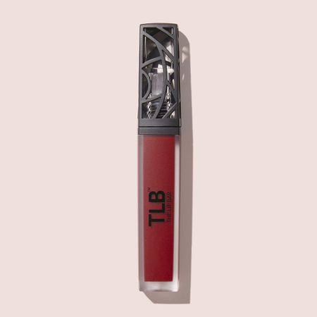 The Lip Bar matte liquid lipstick in a classic red shade