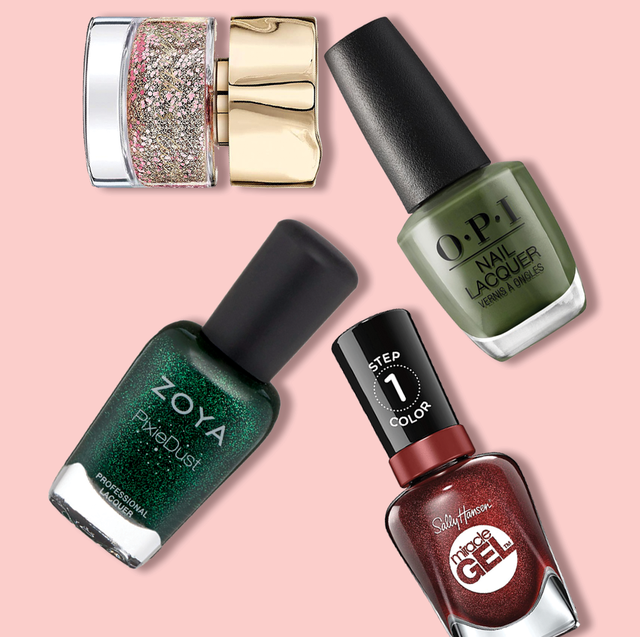 christmas nail colors