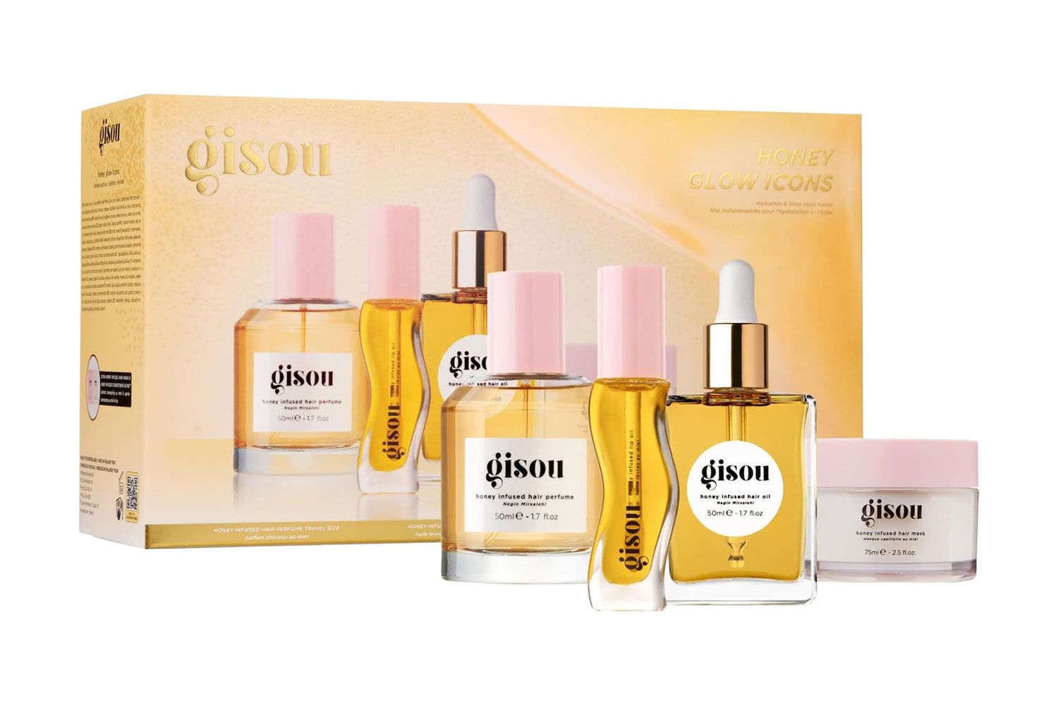 Sephora Gisou Honey Glow Icons Bestsellers Gift Set