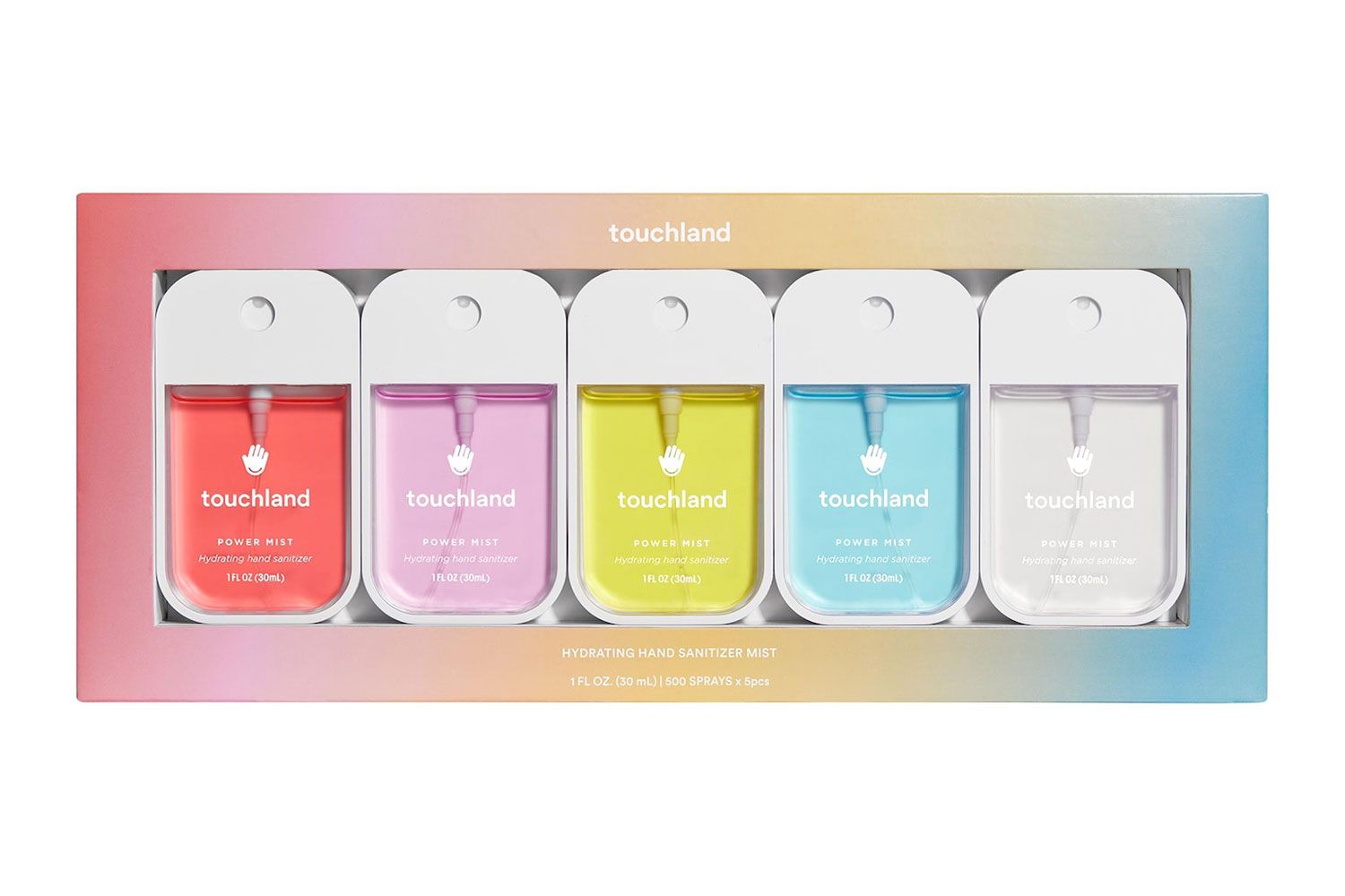 Sephora Touchland Power Mist Hydrating Hand Sanitizer Top 5 Set