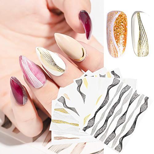 Metallic Nail Stickers