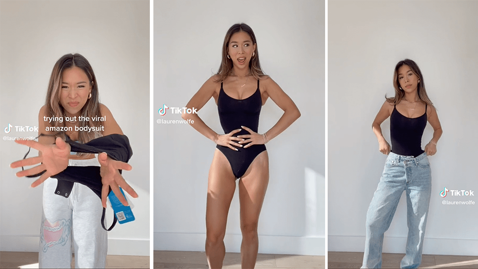 This Viral Shapewear Bodysuit From Amazon Has Shoppers Looking So ‘Snatched’—& It’s on Sale RN