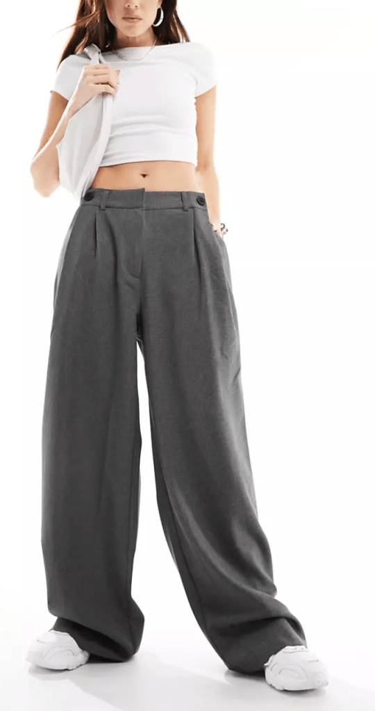 ASOS Design Double Button Pants