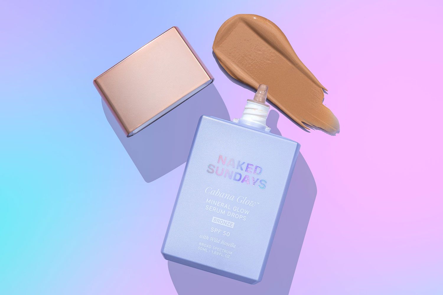 Naked Sundays CabanaGlow SPF50 Mineral Glow Serum Drops