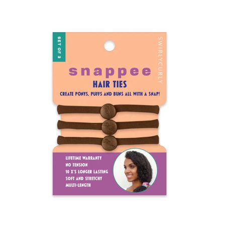 SwirlyCurly Snapee Hair Ties