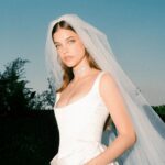 Barbara Palvin’s Classic Wedding Look Included Three Hair Accessories and One Style Change