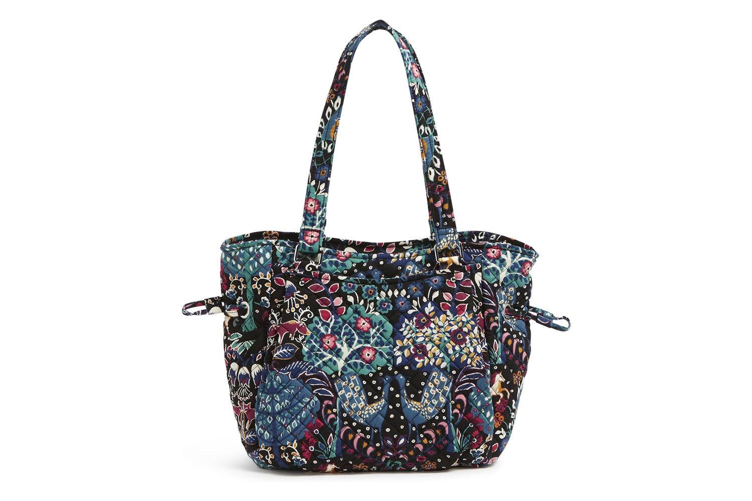 Amazon Vera Bradley Women's Cotton Glenna Satchel Purse