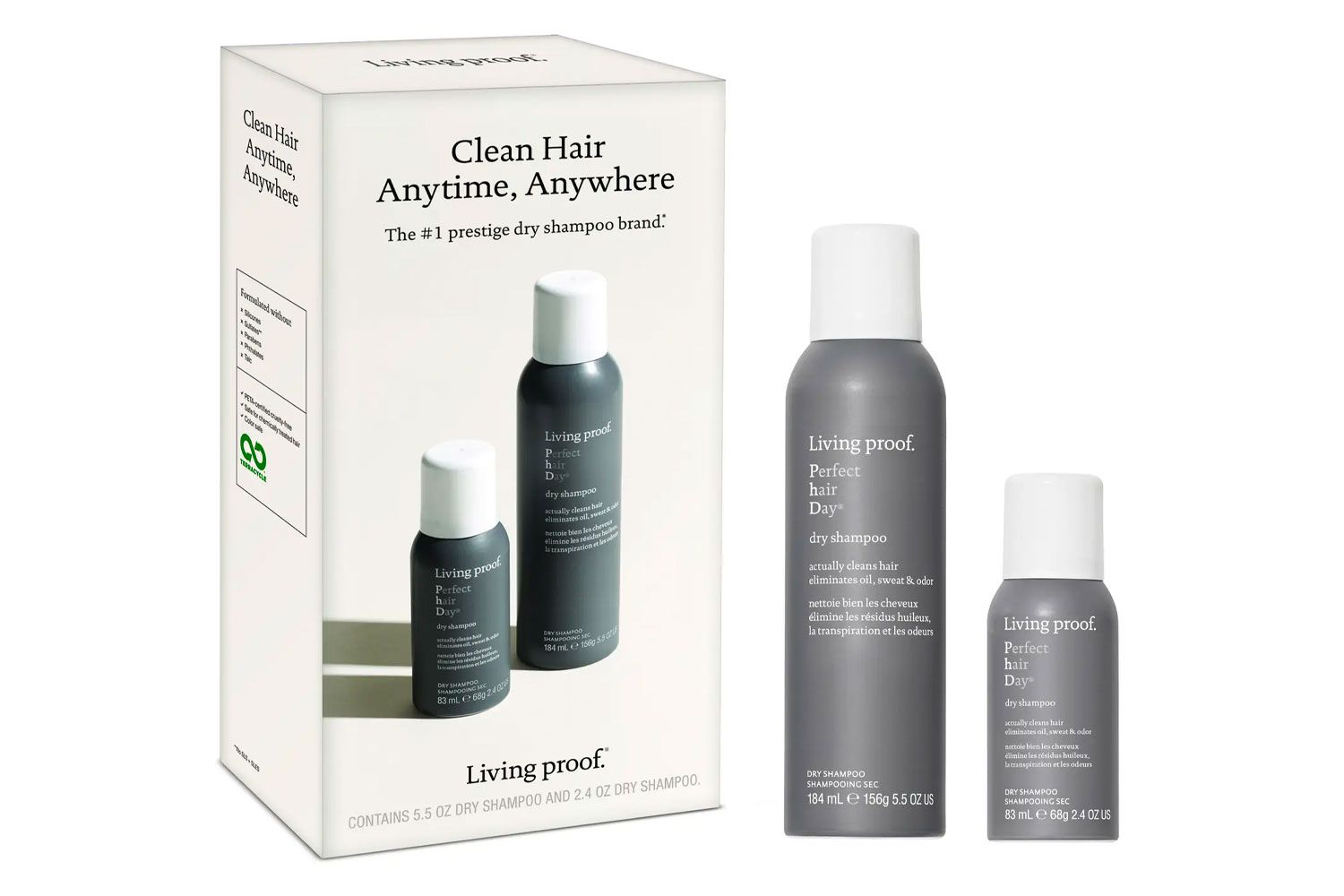 Nordstrom Living Proof Clean Hair Anytime, Anywhere Set