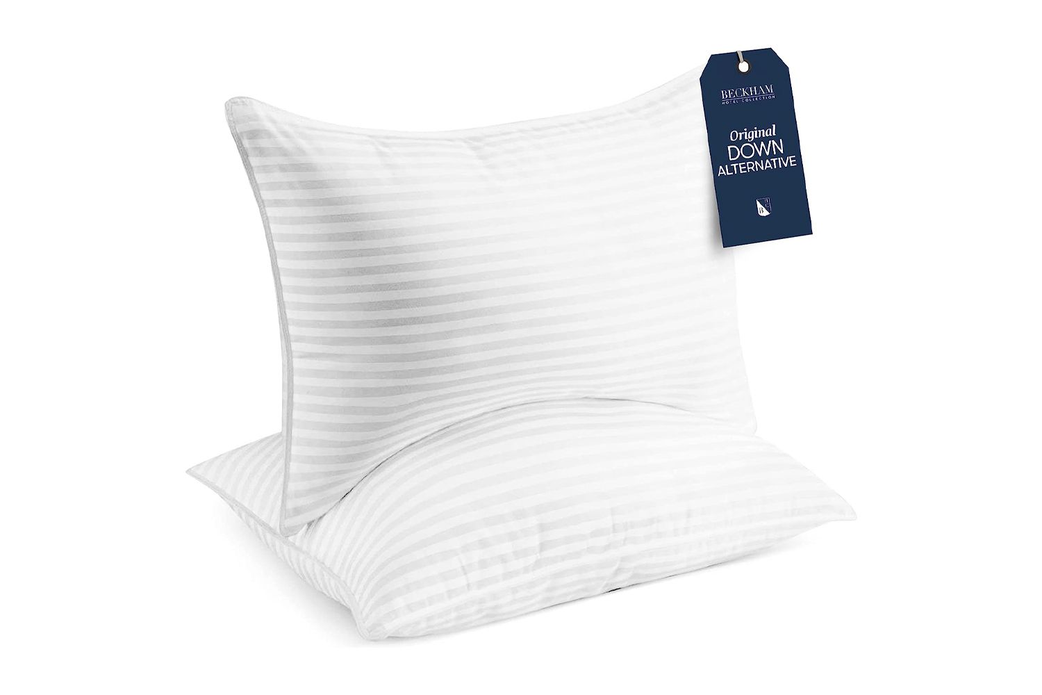 Amazon Prime Day Beckham Hotel Collection Bed Pillows Standard / Queen Size Set of 2 