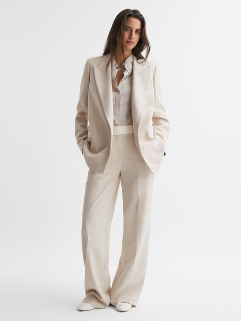 Reiss Maya Tailored Fit Single Breasted Suit Blazer