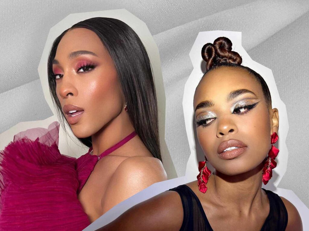 From Sugarplum Eyes to Berry Glam Lips, Holiday 2023’s Makeup Trends Are All About the Drama