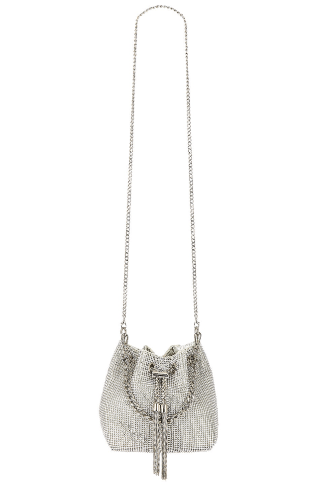 Olga Berg Sylvie Crystal Pouch Revolve