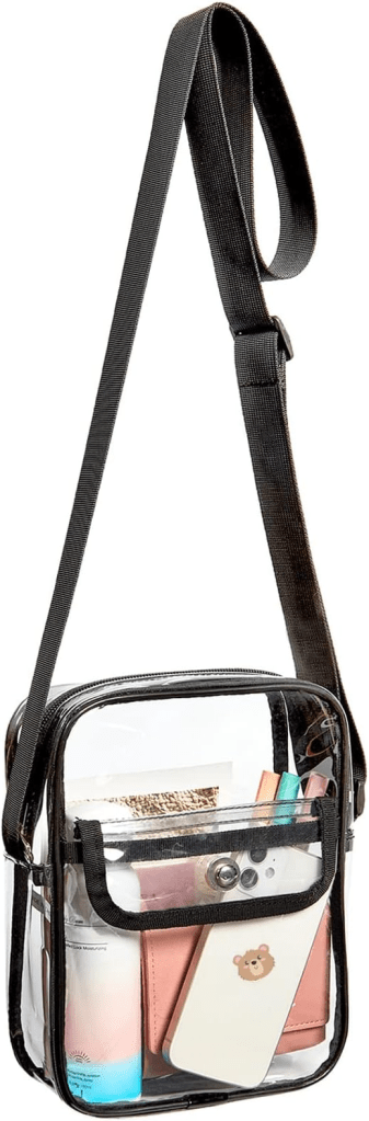 Covax Clear Crossbody Bag