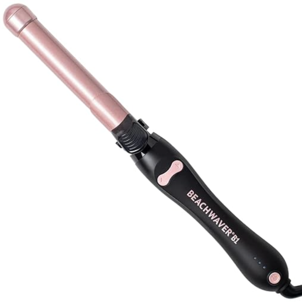 Beachwaver B1 Rotating Curling Iron in Midnight Rose