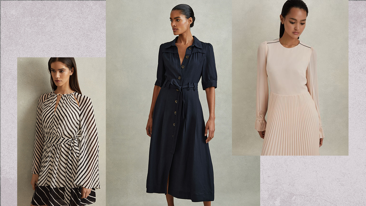 Reiss’ Cute Collection of Spring Dresses Just Solved Our Transitional Outfit Dilemma