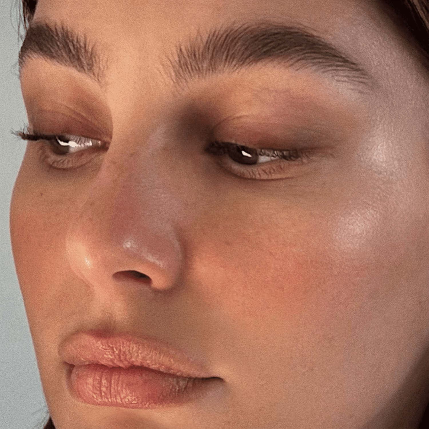 Camila Marrone with glowing skin