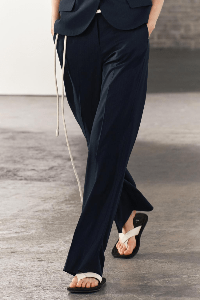 Zara Pinstripe Pants