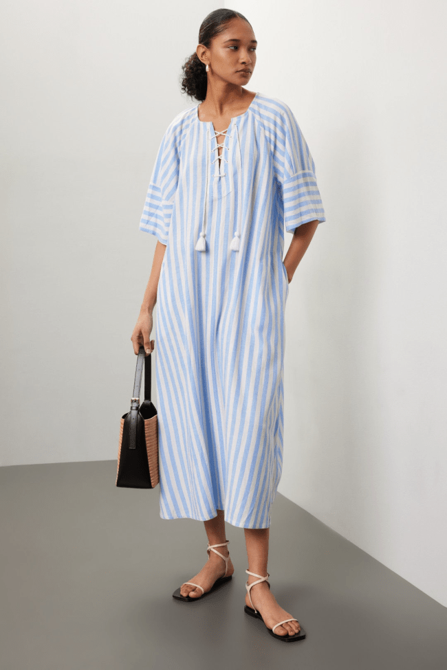 Rent the Runway Vanessa Bruno Striped Brooklyn Dress