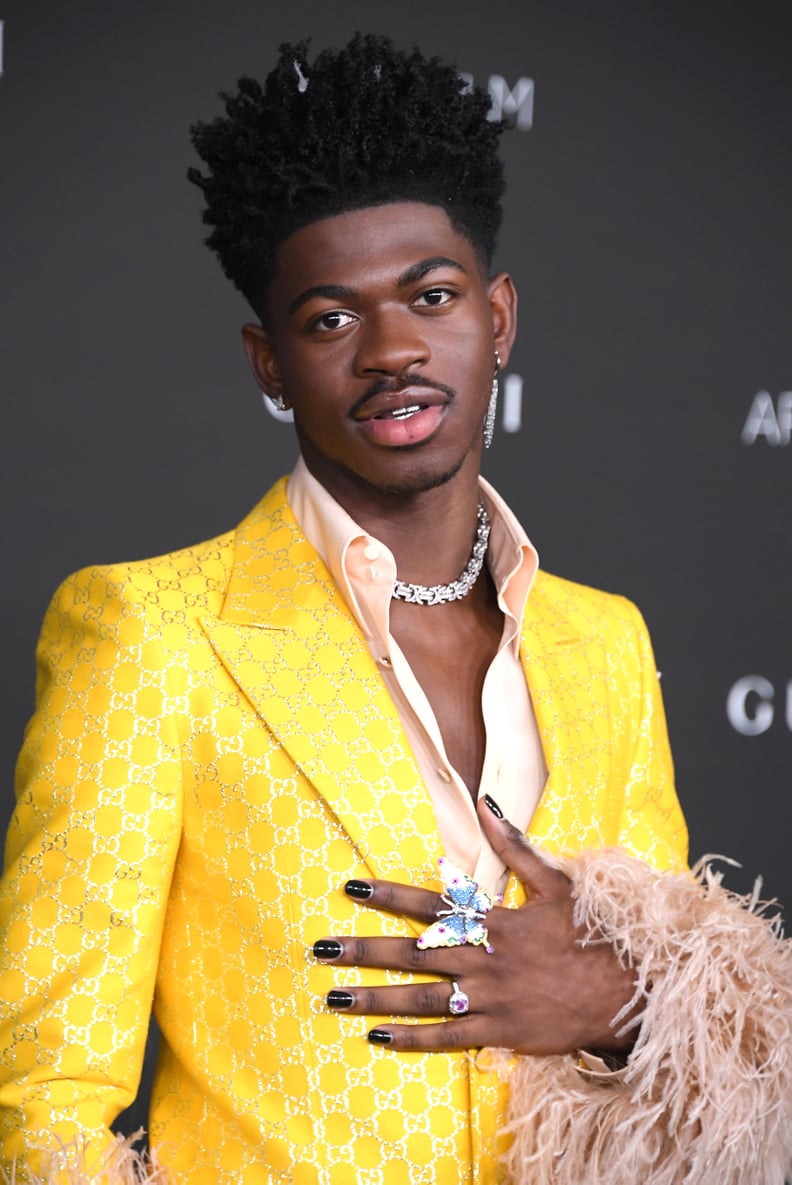 Mens nail art and lil nas x in masculine nail art