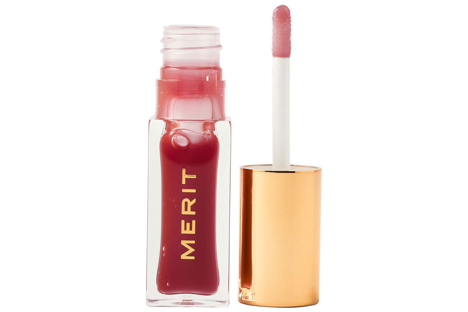 Sephora MERIT Shade Slick GelÃ©e Sheer Tinted Lip Oil