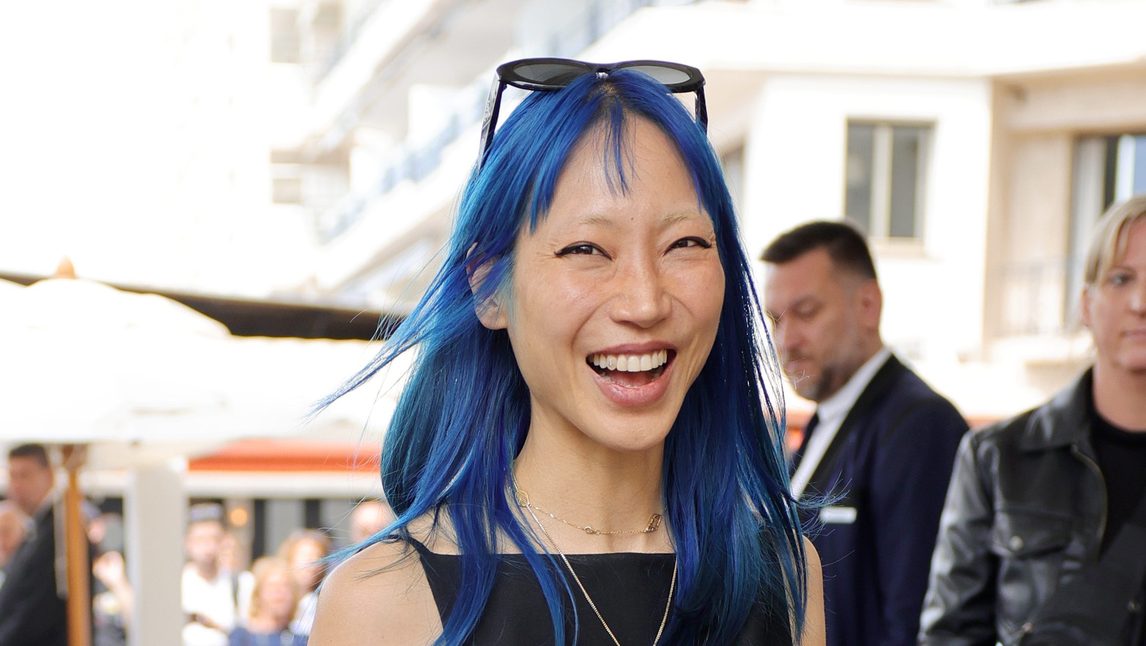 Soo Joo Park is seen at Hotel Martinez during the 77th Cannes Film Festival on May 16, 2024 in Cannes, France.