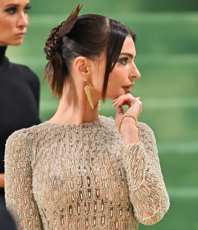 Emily Ratajkowski attends the 2024 Met Gala Celebrating 