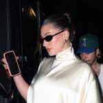 Hailey Bieber’s Silky Mini Dress Proves She Has the Best Dressed Baby Bump in Hollywood