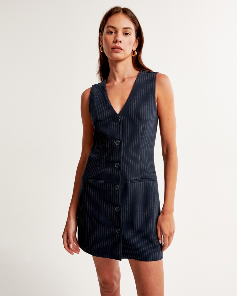 Abercrombie & Fitch Mara Vest Mini Dress