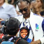 Snoop Dogg Reps Simone Biles’ Face on a Shirt at the Olympics