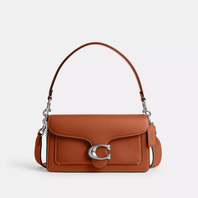 Coach Tabby Shoulder Bag in burnished amber