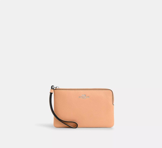 Corner Zip Wristlet 