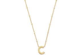 Amazon Kendra Scott Letters A-Z Pendant Necklace for Women