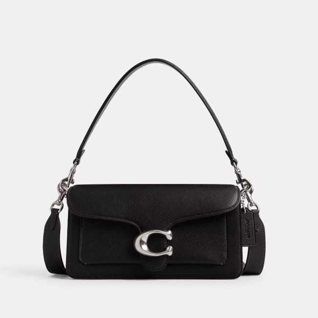 Coach Tabby Shoulder Bag 26 in black