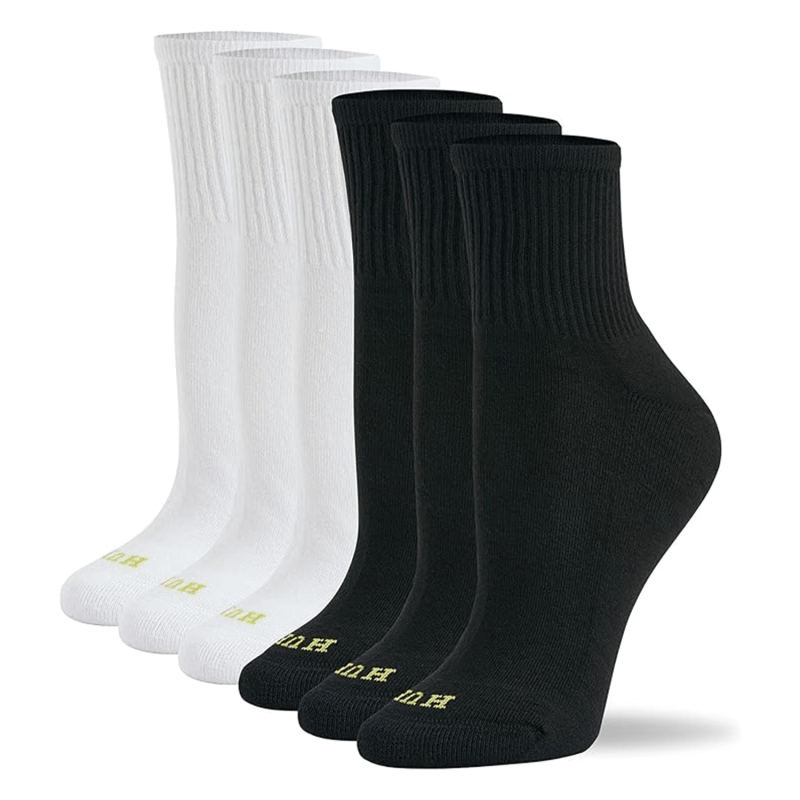 Hue Crew Socks Rival Aritzia Tna Socks, but Are $2 a Pair on Amazon