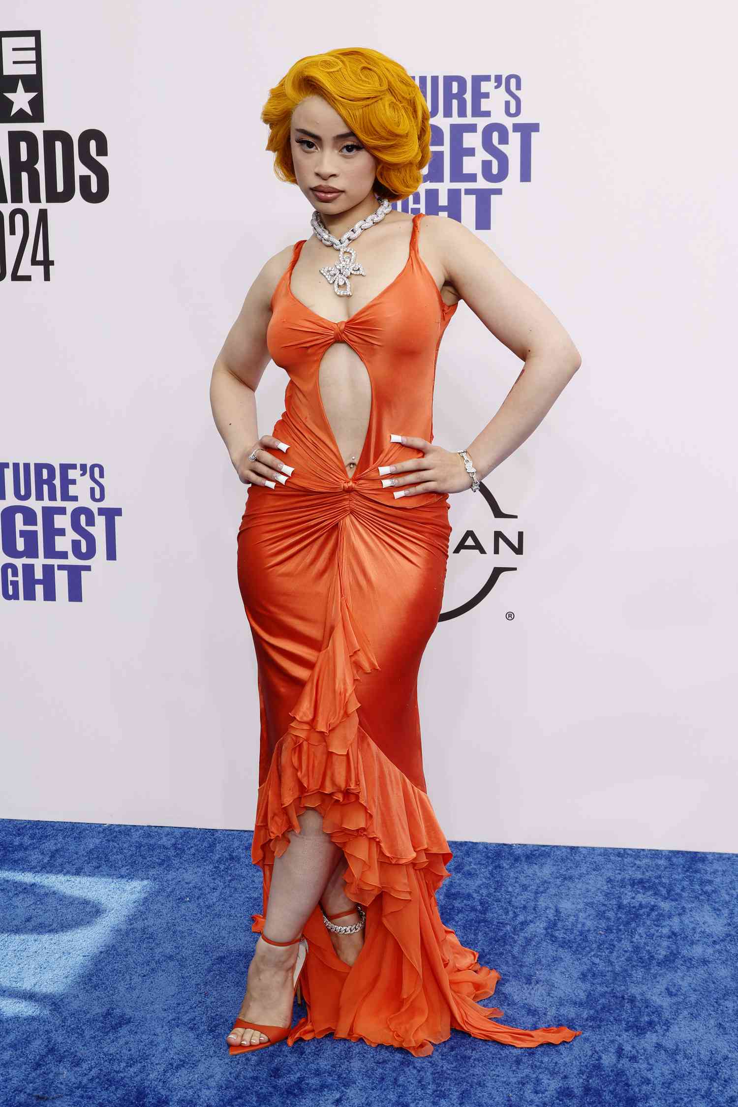 Ice Spice at the BET Awards. 