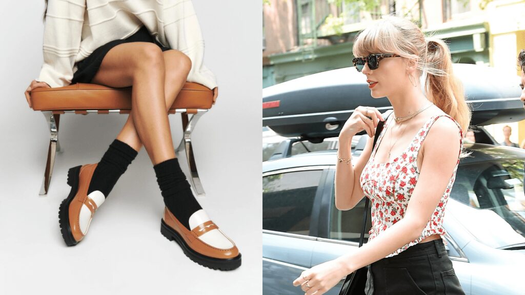 Taylor Swift’s Reformation Loafers Are Less Than $200 Right Now