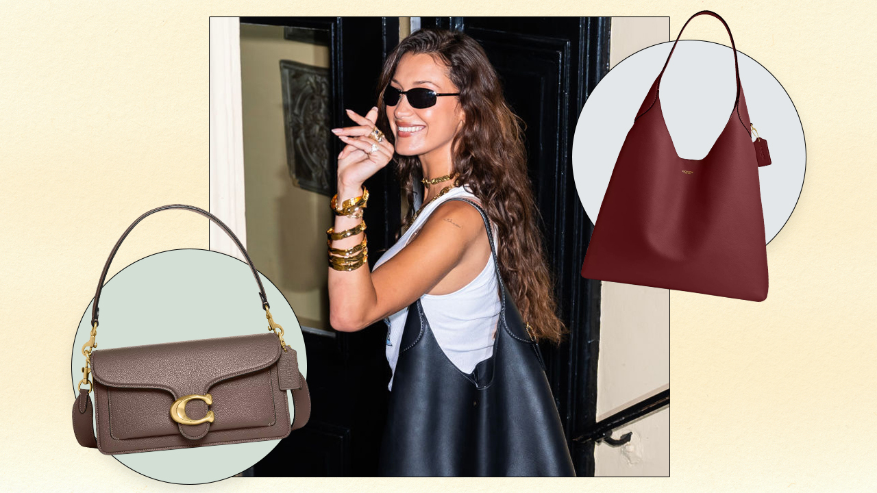 Coach’s Fall Bags Include the Giant Shoulder Bag Bella Hadid Keeps Carrying