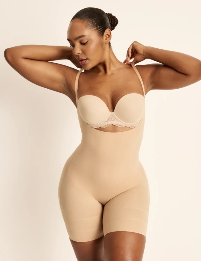 Knix Customizable Open Bust Shaper Bodysuit