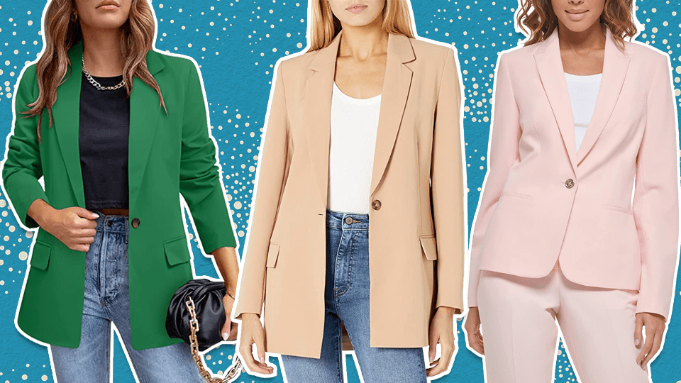 The 9 Best Blazers From Amazon to Suit Up For Fall (& How to Get Them on Sale)