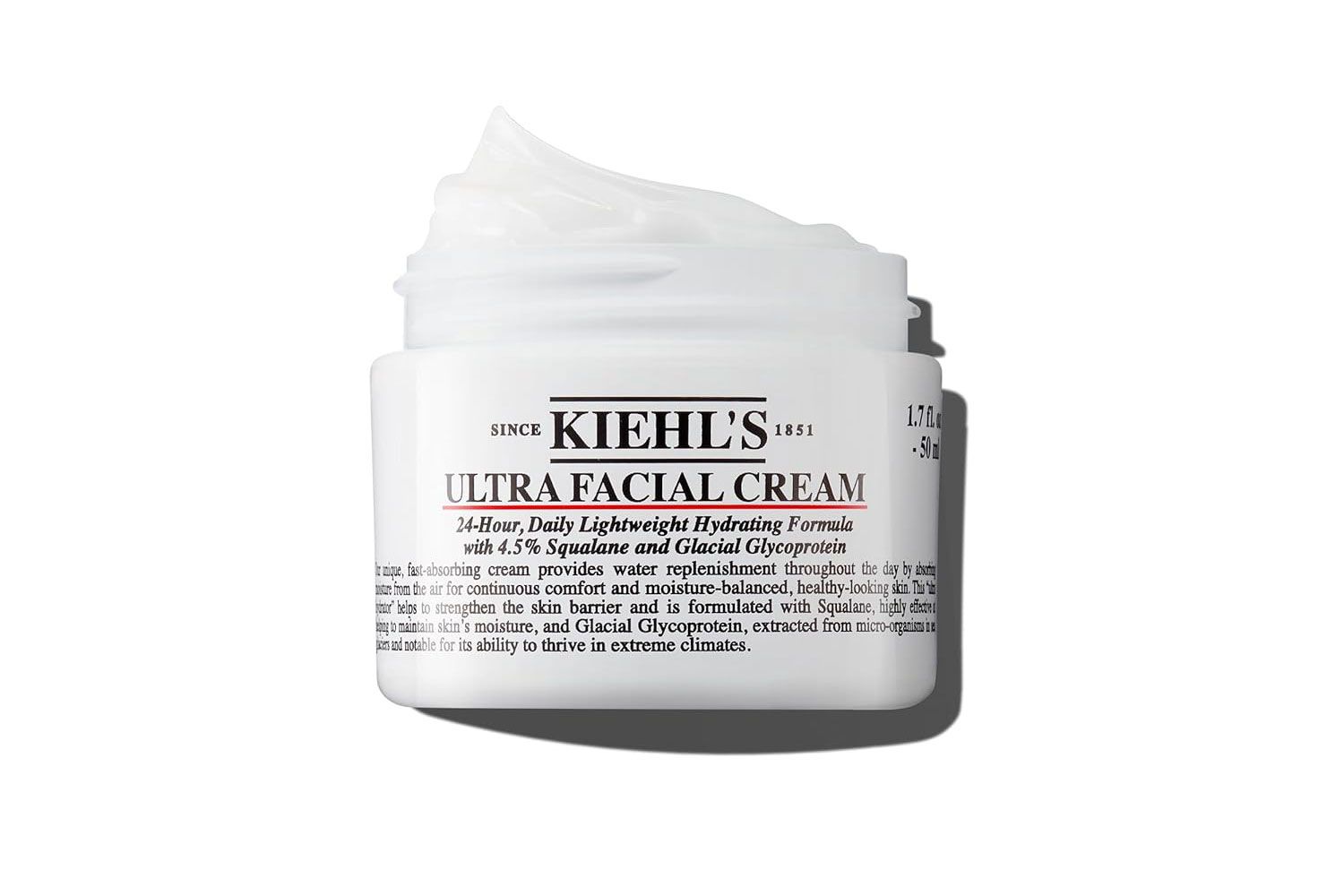 Amazon Kiehl's Ultra Facial Cream, with 4.5% Squalane