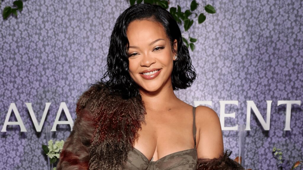 Rihanna Wore Nothing But Lingerie Under a Giant Fur Coat & We’re So Here For It