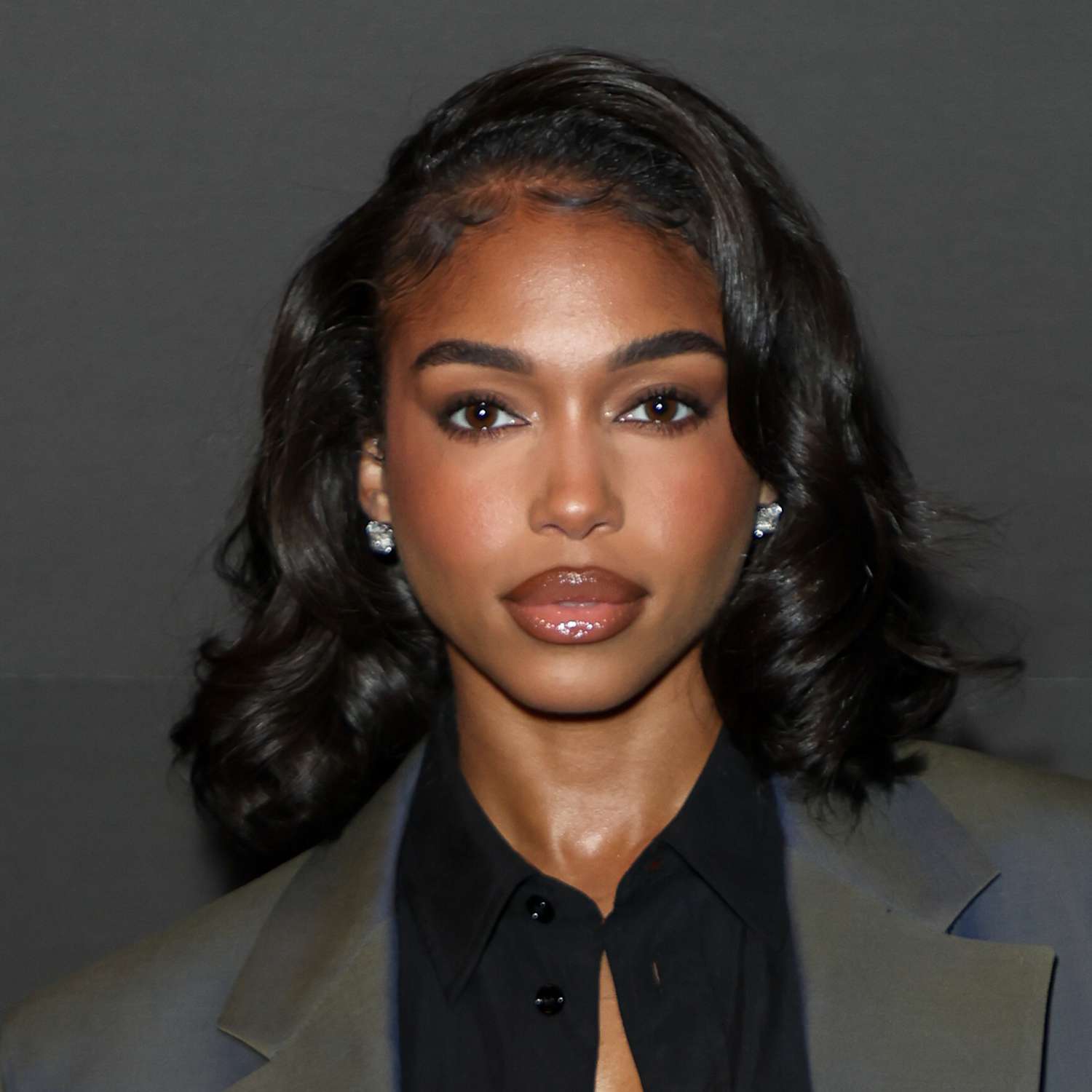 Lori Harvey wears her grown out bob in dramatic Hollywood curls with tons of volume