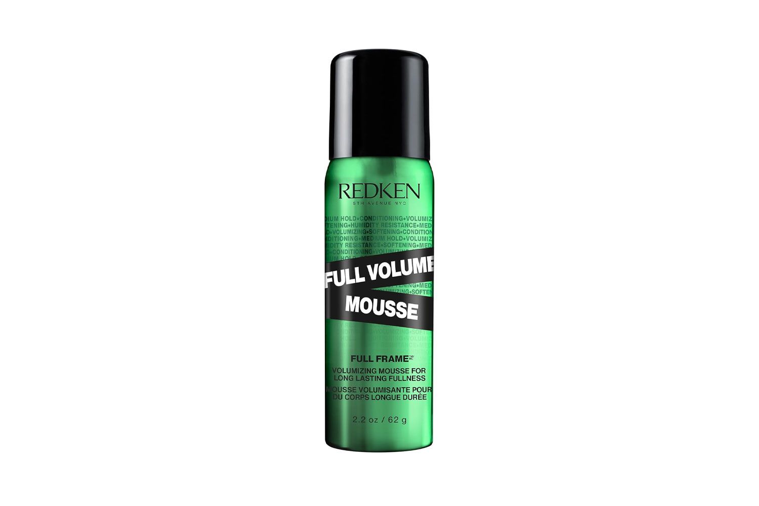 Redken Full Volume Mousse | For All Hair Types | Volumizing Hair Mousse | Adds Maximum Body & Lift to Lengths and Ends | Moisturizes Hair and Protects Against Heat & Damage | Medium Control