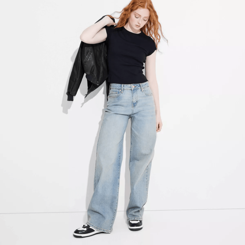 Wild Fable High-Rise Baggy Jeans